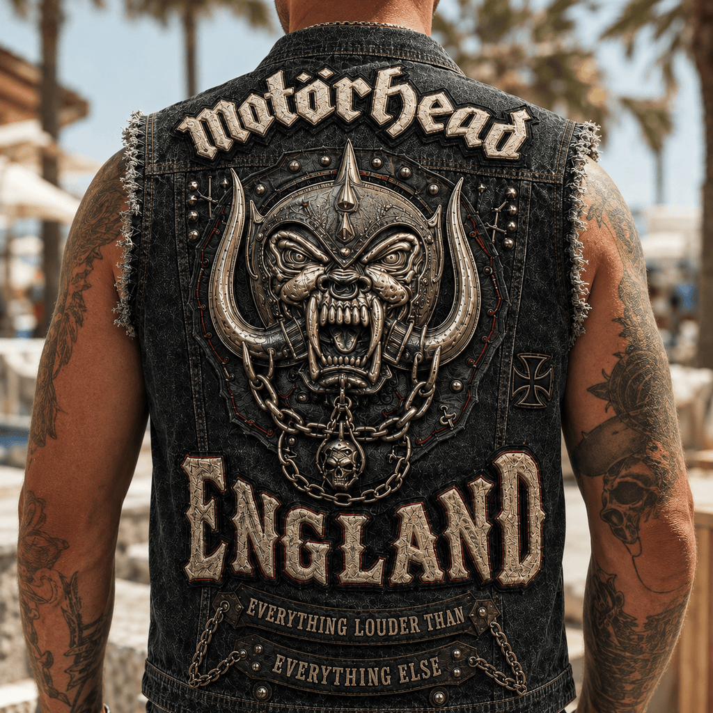 MTH PREMIUM DENIM VEST LNTH