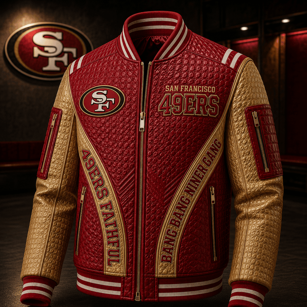 Premium SF49 Leather Zipper Jacket PVNA