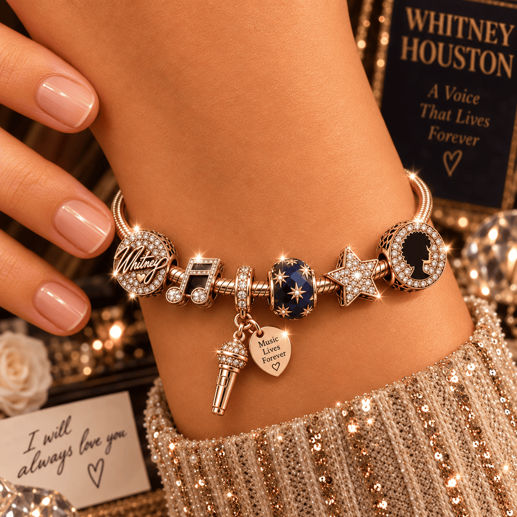 WNHT Gold Charm Bracelet Set PNPA